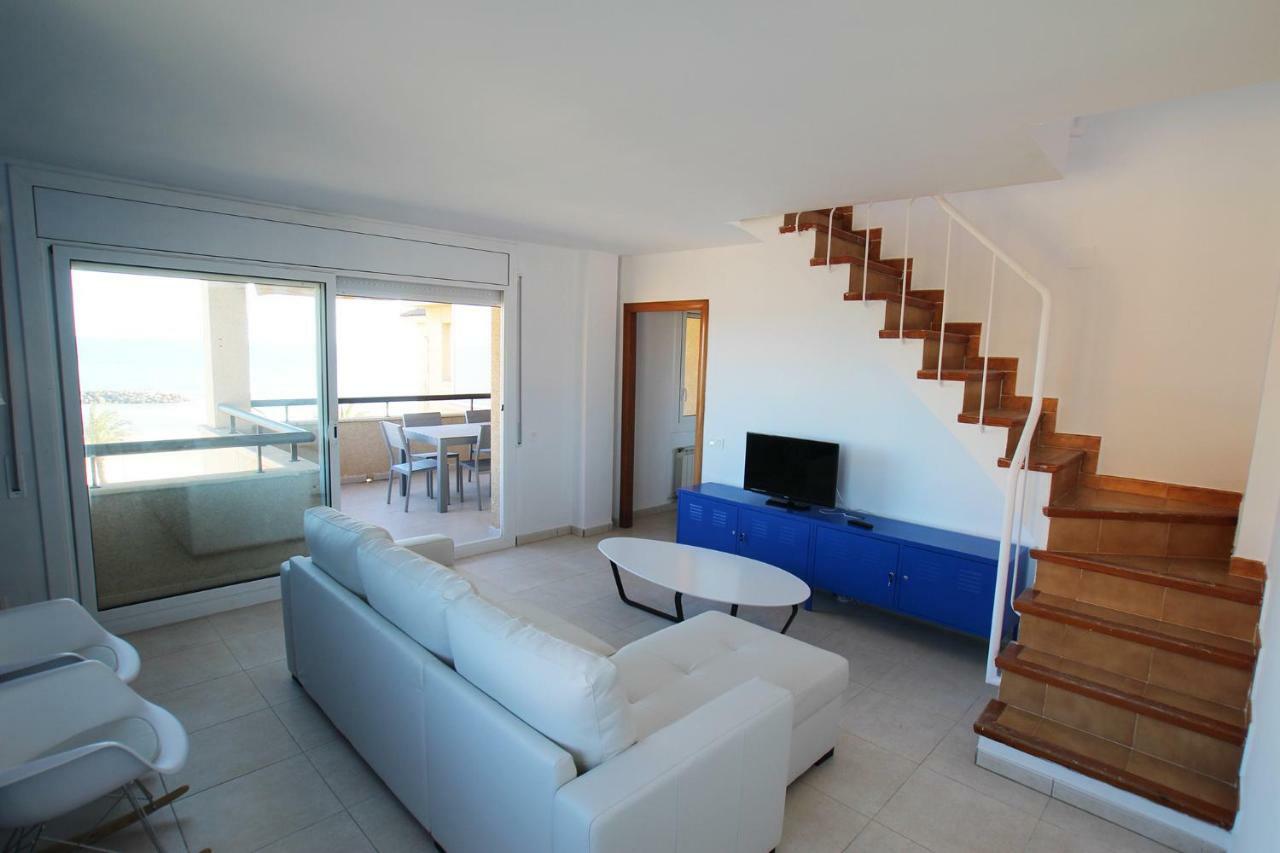 Espectacular Atico Duplex Con Vistas Al Mar Apartment Cunit Bagian luar foto